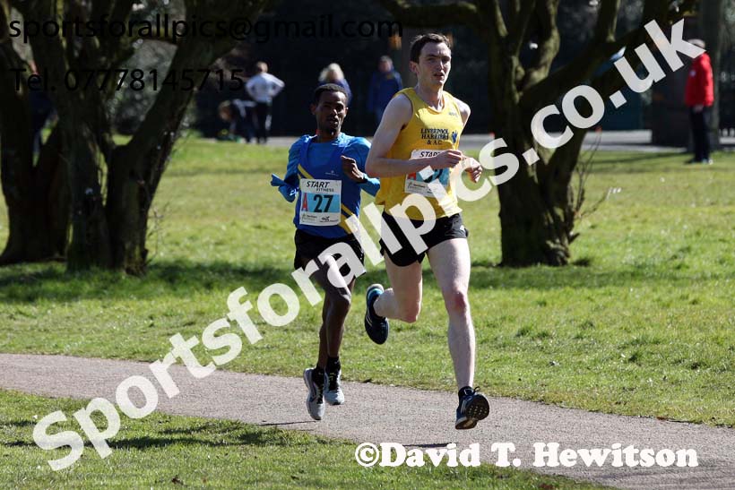 Senior mens Northern 12 Stage Road Relay Champs., Birkenhead Park. Photo: David T. Hewitson/Sports for All Pics